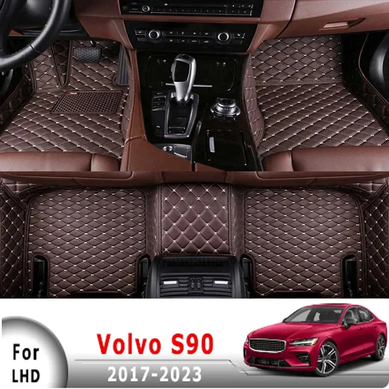 deal Car Floor Mat For Volvo S90 S 90 2017 2018 2019 2020 2021 2022 2023 Auto Interior Carpets Accessories Waterproof Rug Replac