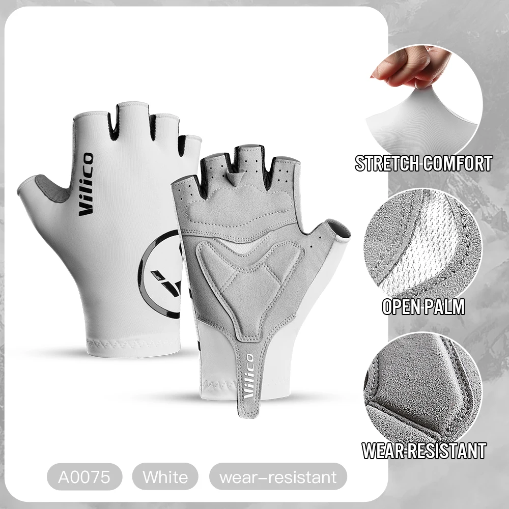 Cycling gloves Men Women Half - Mountain Biking For Fitness ulasan dan harga