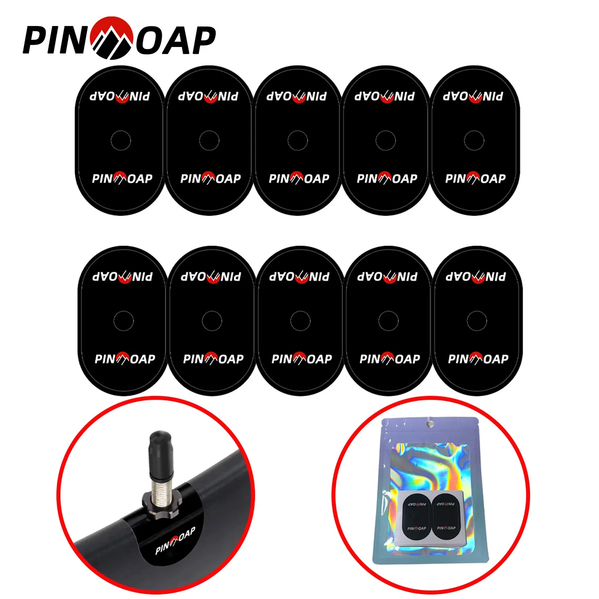

2/10/20PCS Bike Tire Valve Sticker Rim Protection Pad Mountain Road Bicycle Inner Tube Sticker Bicycle Presta Valve Sticker