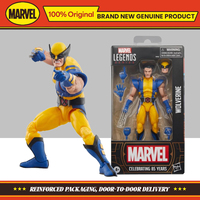 6 Inch Hasbro Marvel Legends Series Wolverine (Marvel 85th Anniversary) Action Figure Collection Ornament Model Toy Gifts