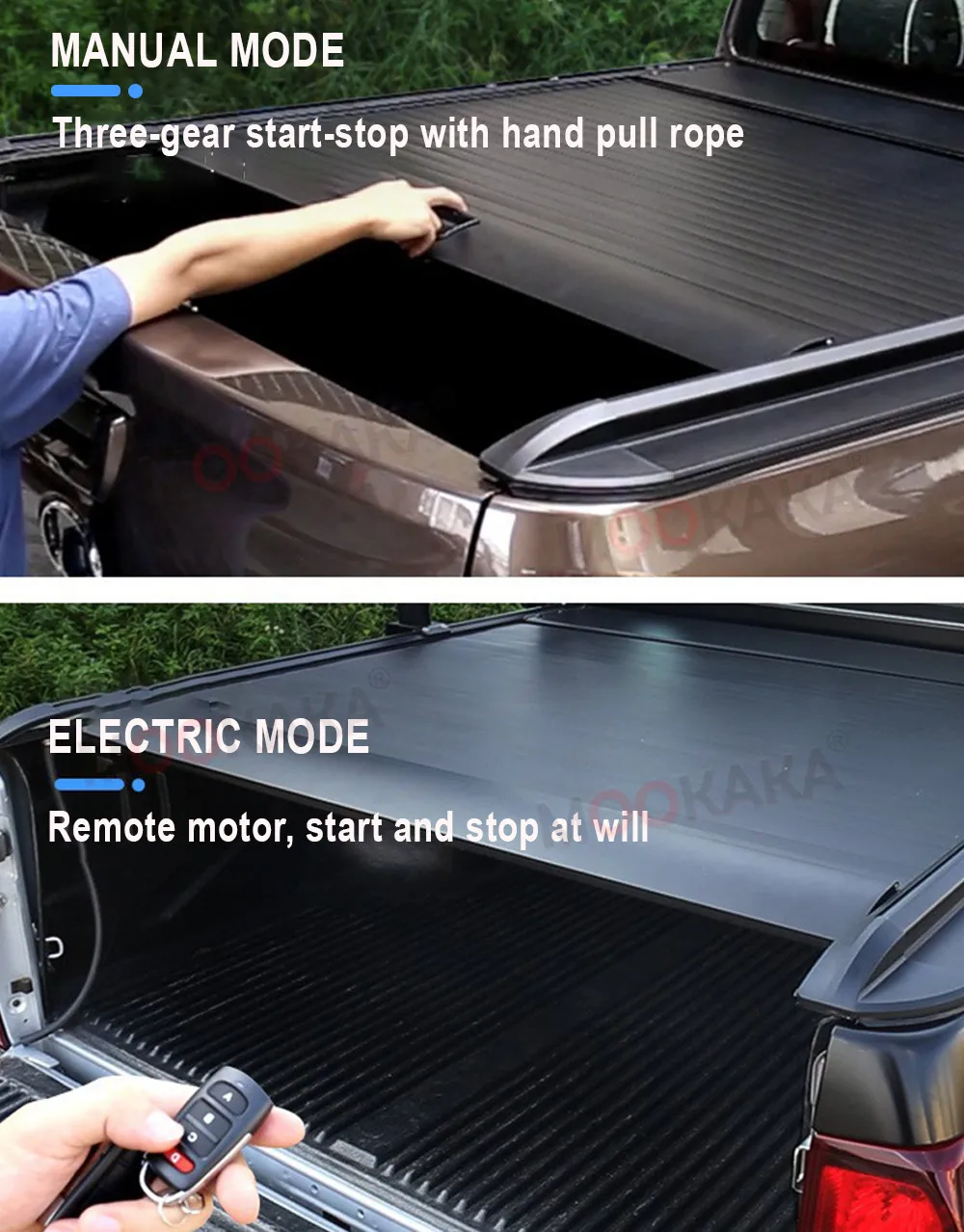 

For JMC Baodian Yuhu Grand Avenue 3 5 7 9 Aluminum Truck Bed Retractable Tonneau Cover Aftermarket Upgrade Kit for Pickup Trucks