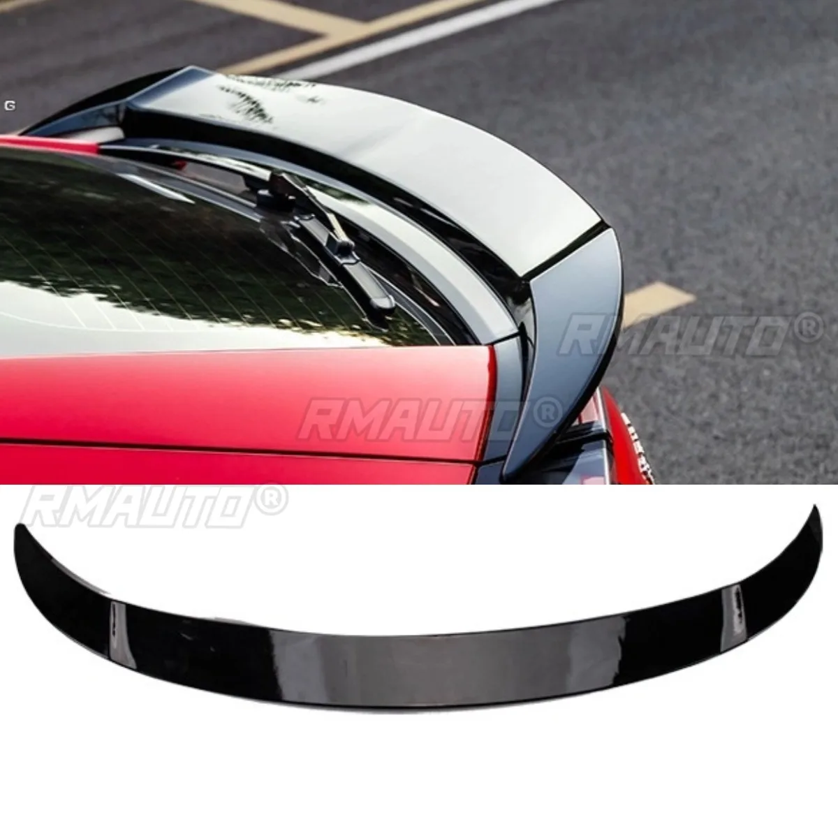 

Car Rear Spoiler Wing Trunk Spoiler Trunk Wing Roof Spoiler Exterior Part For Honda Civic Hatchback 2021 Car Accessories