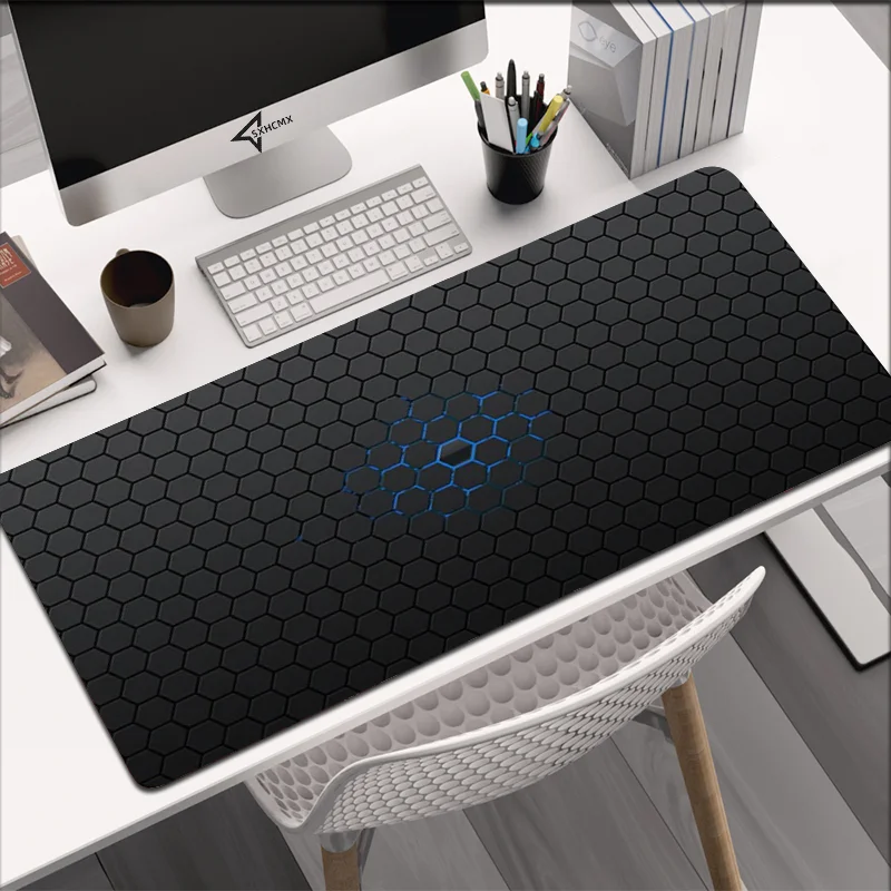 Honeycomb Gaming Mouse Mat Mausepad Gamer Cabinet Pc Accessories Keyboard Pad Deskmat Mousepad Mats Mause Laptops Pads Anime Xxl