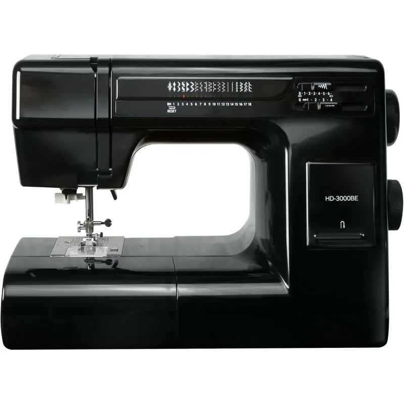 

HOME.Heavy Duty HD-3000 Black Edition Sewing Machine with Bonus 6 Piece Quilting Kit