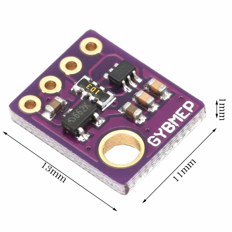 Free shipping  GY-BME280-5V Digital Sensor Temperature Humidity Barometric Pressure Sensor Module I2C SPI 1.8-5V