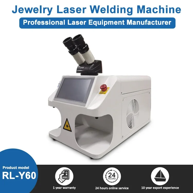 YAG Laser Machine Jewelers Spot Welder Desktop YAG  60W Jewellery Welding Machine for Gold Silver Platinum