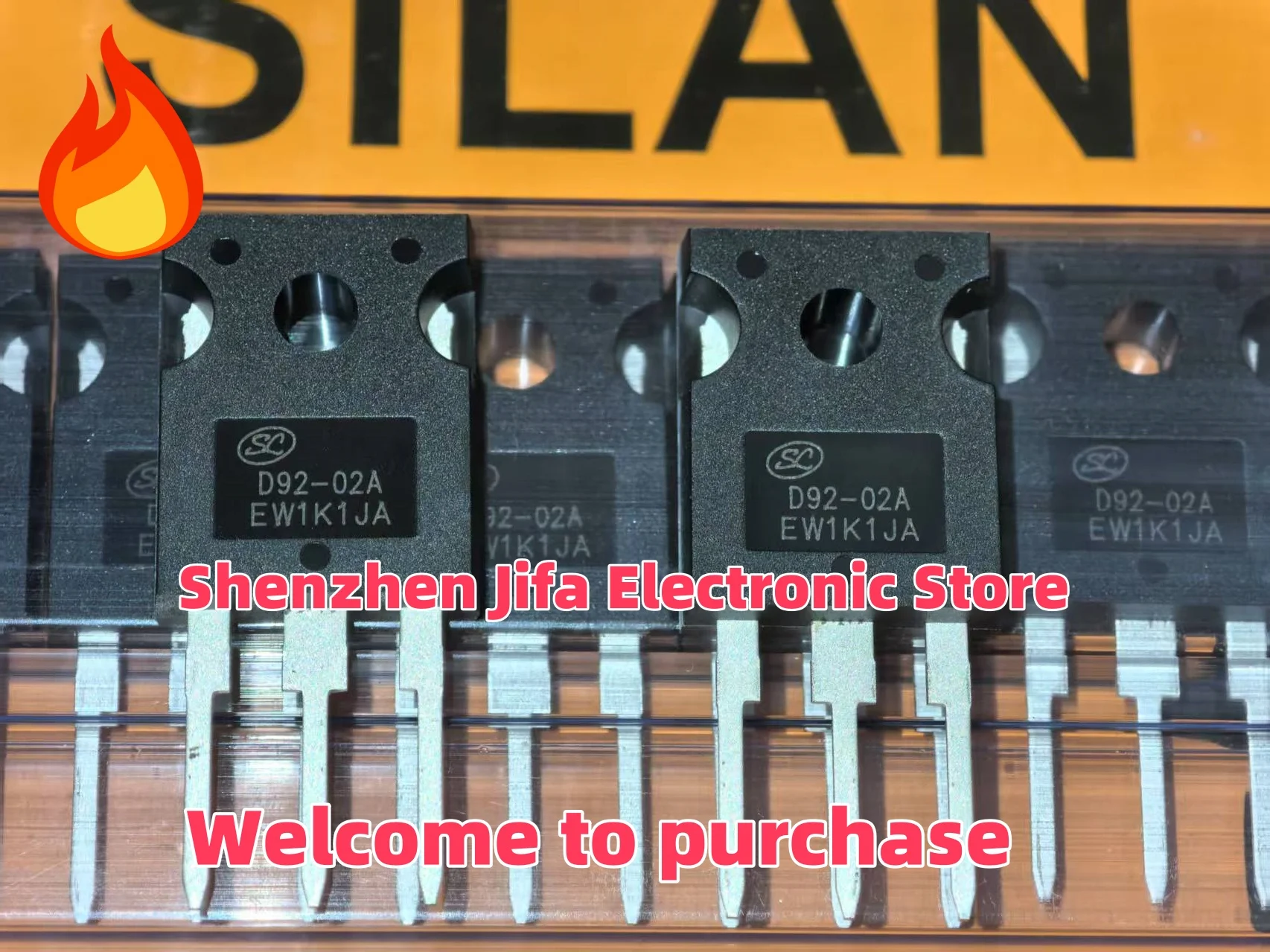 SILAN D92-02A SFRD92-02AEPS=D92-02 ESAD92-02 20A 200V Diode fast recovery rectifier tube