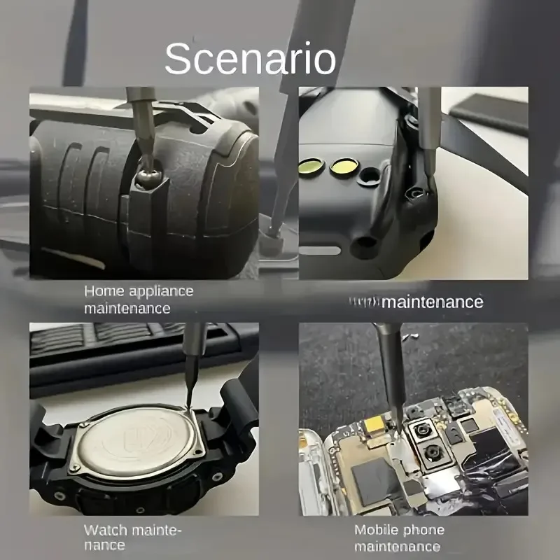 Mini 25 in 1 Precision Screwdriver Set with Magnetic Head and Compact Storage Box. Easy To Access and Carry