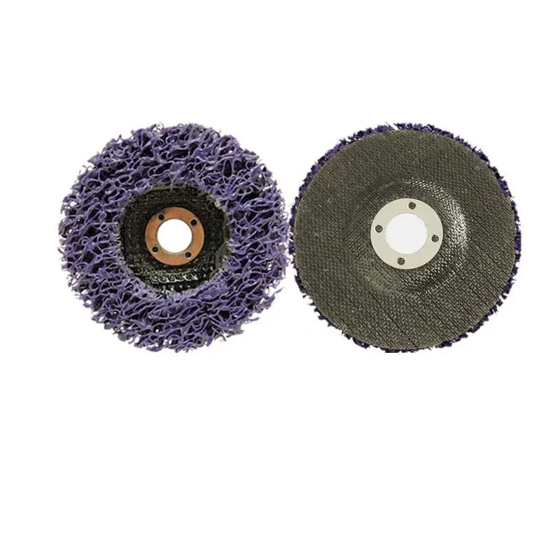 115mm/125mm Angle Grinder Poly Strip Disc Abrasive Wheel  Paint Rust Clean Remover Grinding Wheels for Motorcycles Car Durable