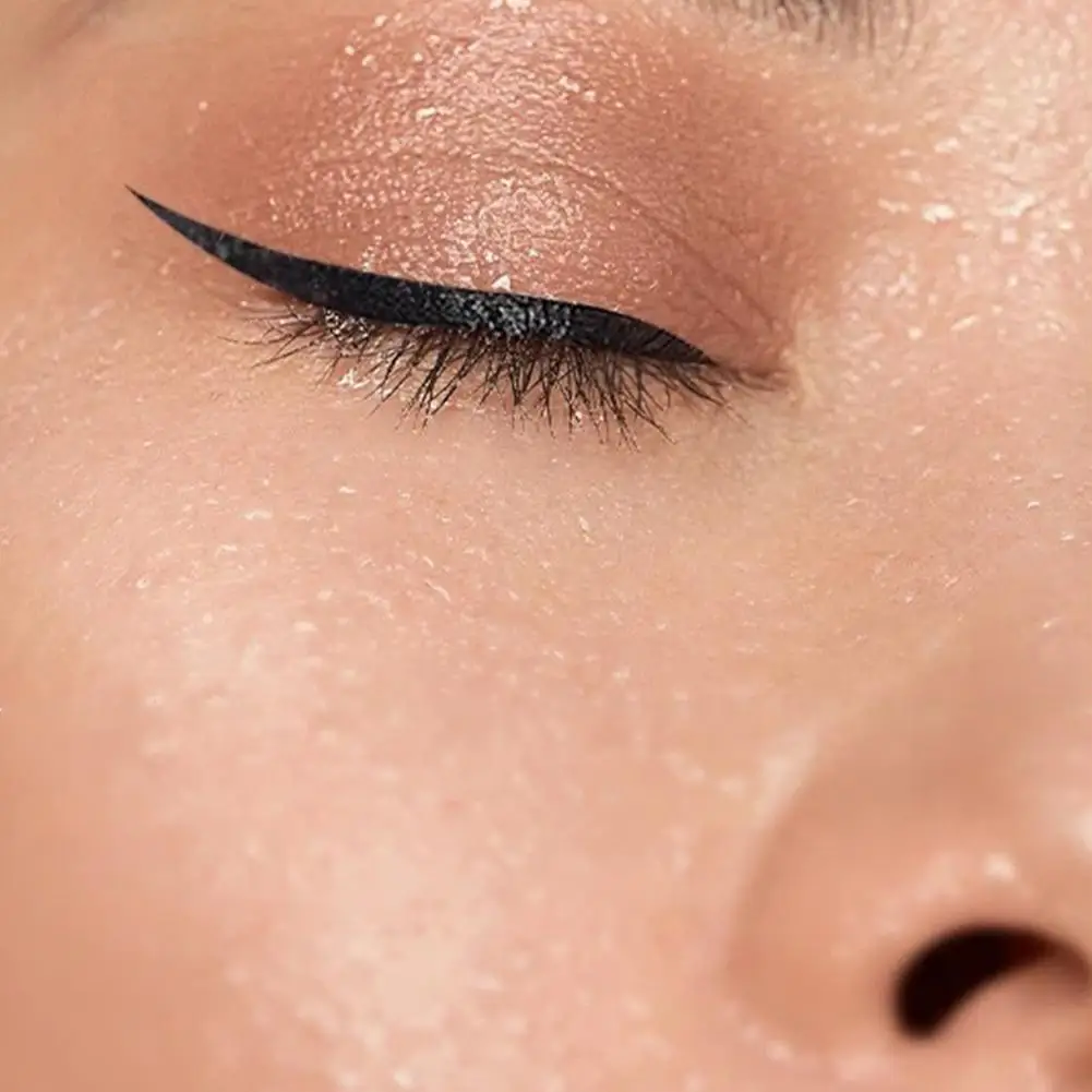 Lápis delineador de secagem rápida, maquiagem 24h duradoura, suave, fosco, à prova d'água, anti-manchas, caneta delineadora líquida, maquiagem para olhos
