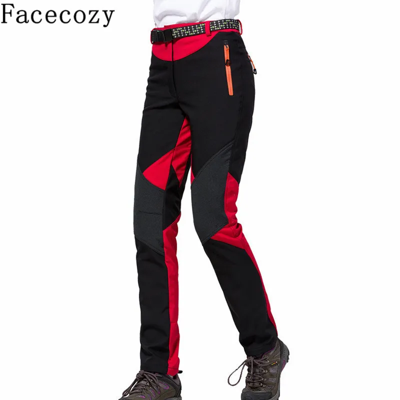 facecozy-women's-winter-outdoor-patchwork-hiking-softshell-pants-autumn-windproof-inner-fleeces-trekking-camping-warm-trouser