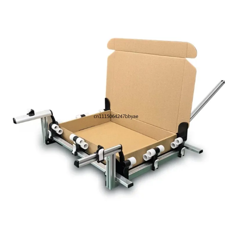 Adjustable Size Automatic Folding Machine, Quick Airplane Box Clamp Tool for Carton Box Fast Folding Packaging