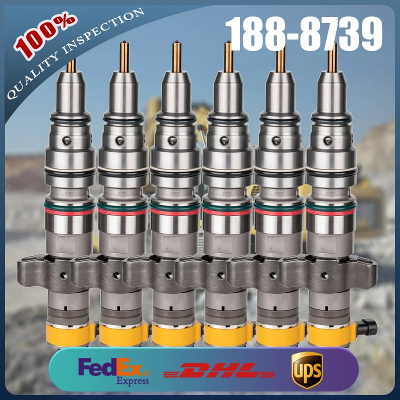 

1pcs 188-8739 High Quality Engine Parts Diesel Common Rail Injector 1888739 for Caterpillar C-9 Excavator E330C 330C