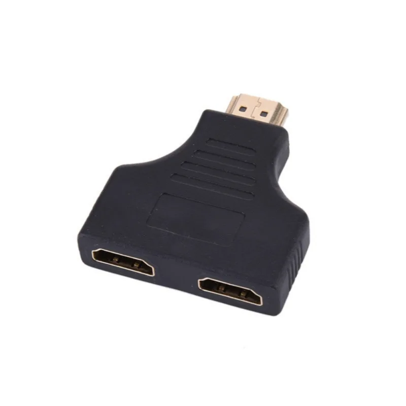 1080P 1.4 HDMI-compatible Port Male To 2 Female 1 In 2 Cable Switch Out Splitter Adapter Converter For HD TV Tablet