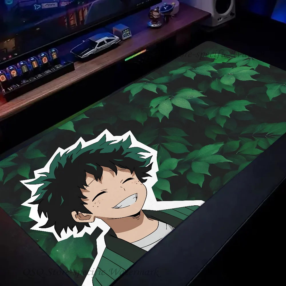 Anime M-My Hero Academia Midoriya Izuku Mousepad Large Gaming Mouse Pad LockEdge Thickened Computer Keyboard Table Desk Mat