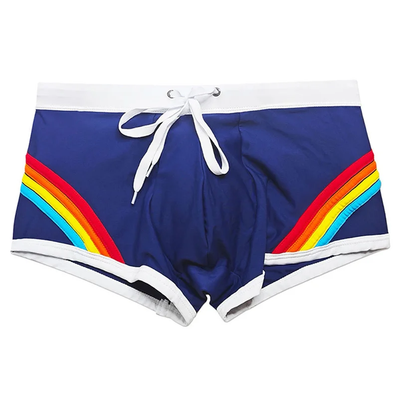 

Sexy Underwear Men Boxers Swimming Trunks Printed Swimming Trunks with Cups Three-dimensional Beachwear Men Shorts