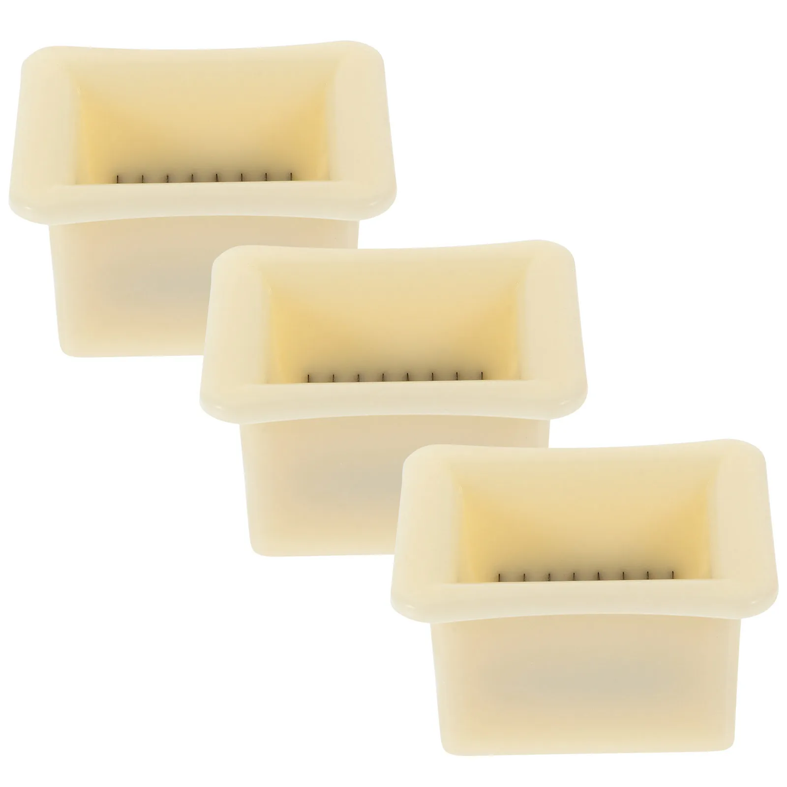 

3pcs Vegetable Shredder Smooth No Burrs Easy Clean Lightweight Portable Slicer Grater Kitchen Gadget For Slicing