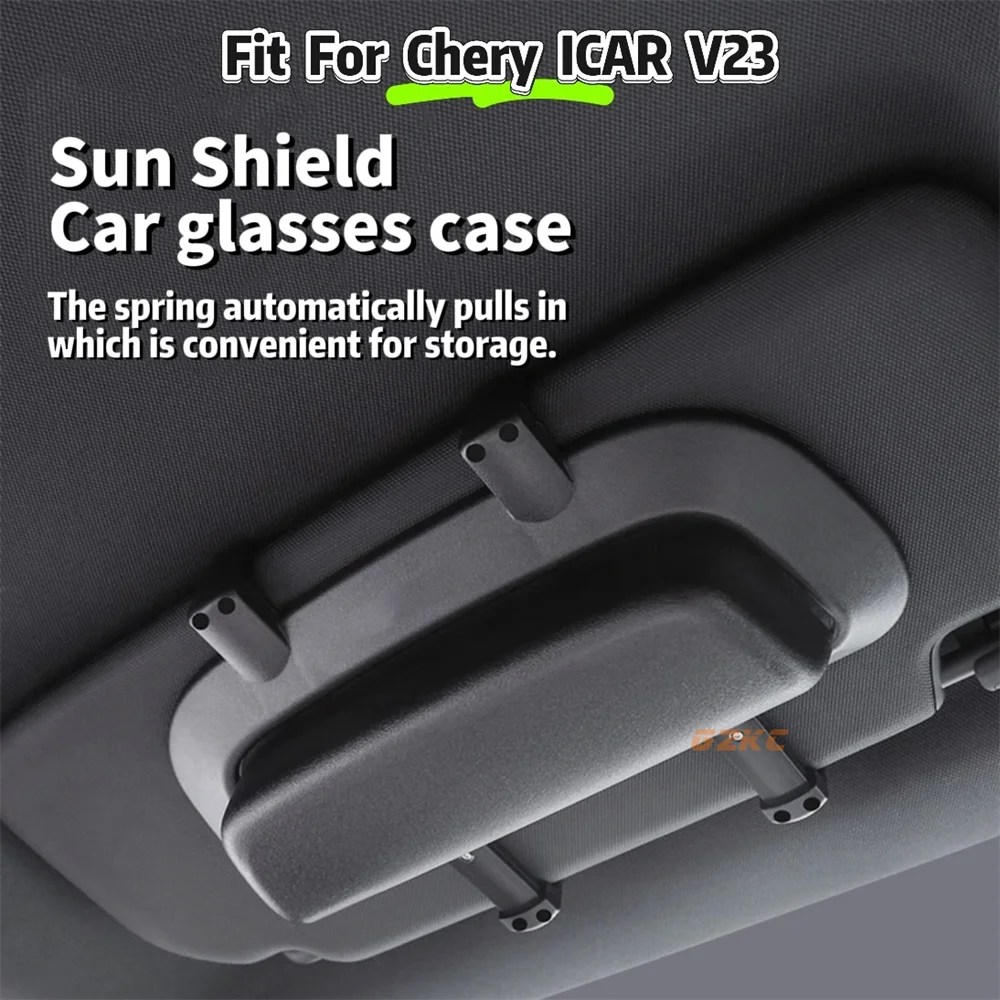 

Car Glasses case front sunvisor interior decoration automotive supplies refit car storage Fit For Chery ICAR V23 2024 2025