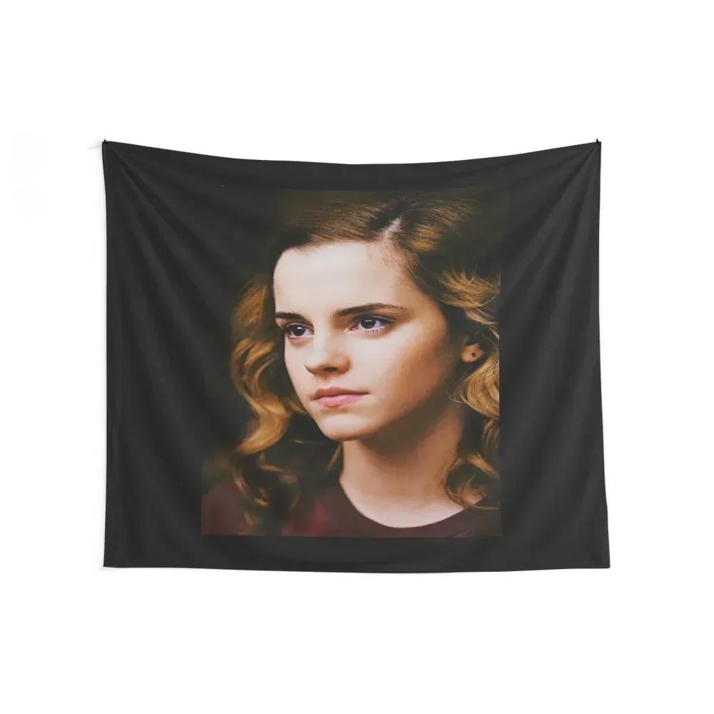 إيما واتسون نسيج المفروشات الجدار الشمال ديكور المنزل غرفة ديكور غرف النوم الجمالية ديكورات نسيج