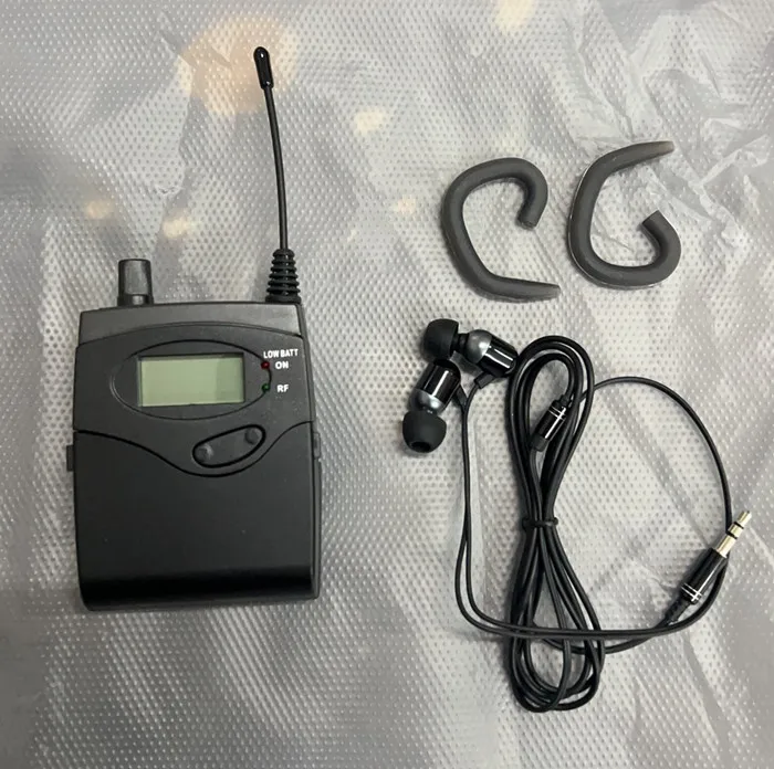 Приемник из 2 предметов для мониторинга ушей SR2050, профессиональная беспроводная система внутриканального монитора в системе ушного монитора для певцов