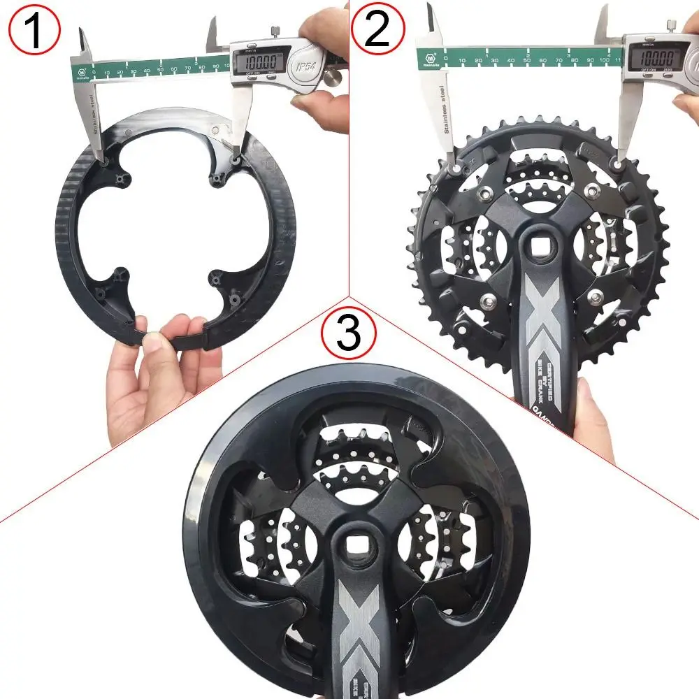 42T Bicycle Parts Protective Cover Chain Wheel Guard Universal Crank Cover Bicycle Tooth Plate Bike Crank Cap