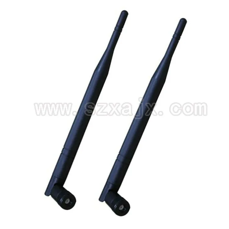 2.4G 5dBi gain antenna wireless network card router Bluetooth WiFi security monitoring stick antenna