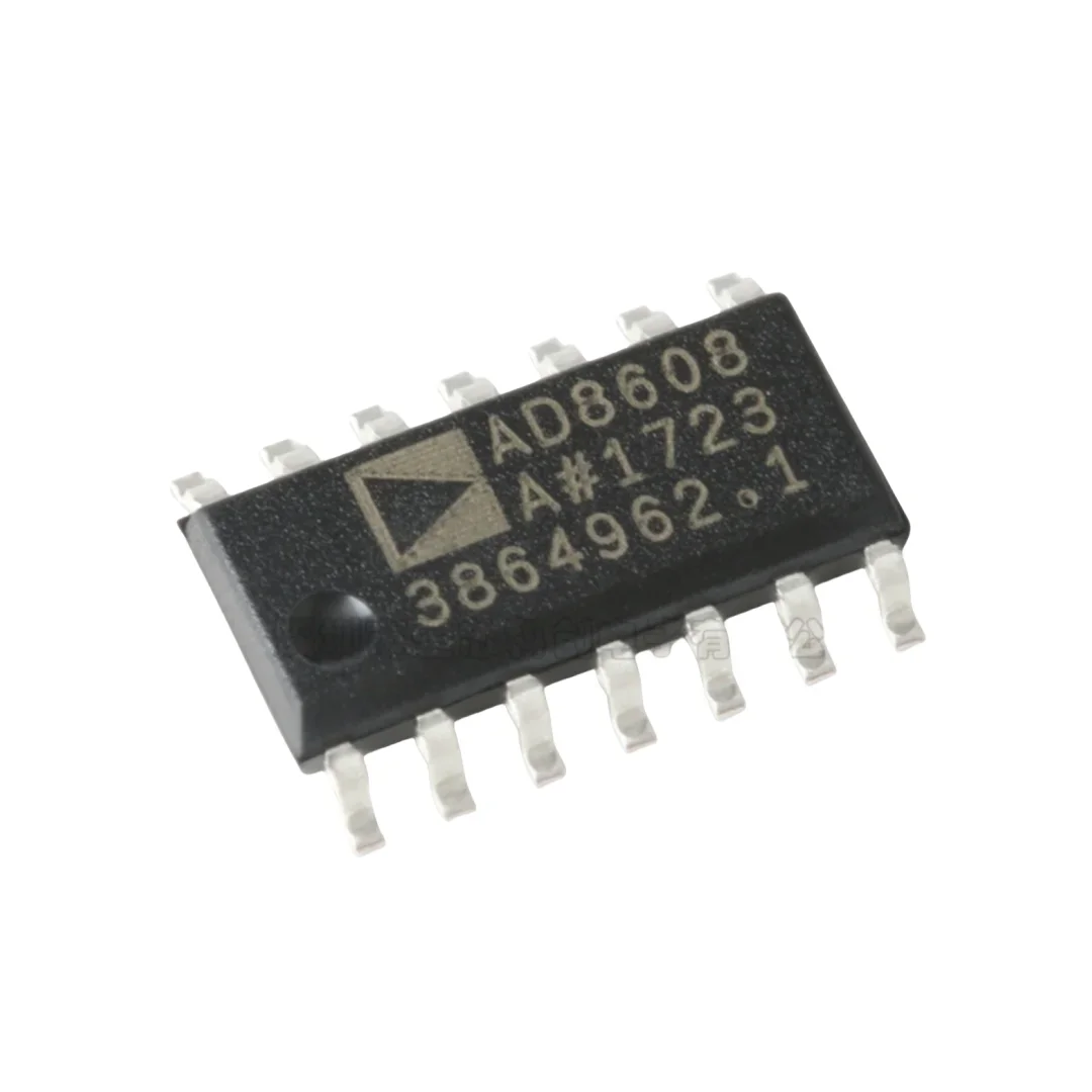 

Оригинальные товары AD8608ARZ-REEL7 SOIC-14 Прецизионный CMOS-чип операционного усилителя Rail-to-Rail Совершенно новый