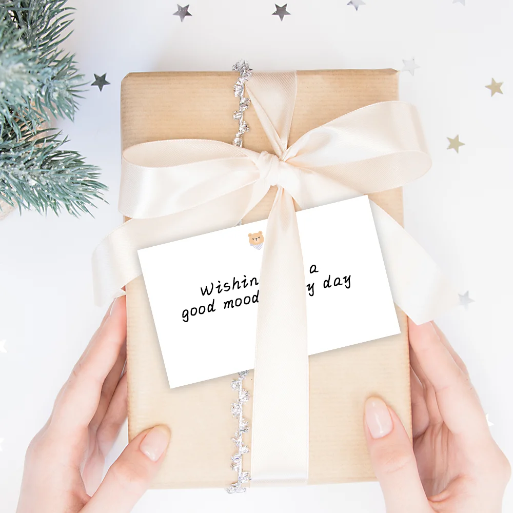 

50 шт. простые поздравительные открытки в свежем стиле, 6 вариантов цвета, полосатый волнистый дизайн, пустые благодарственные открытки для свадьбы, дня рождения,