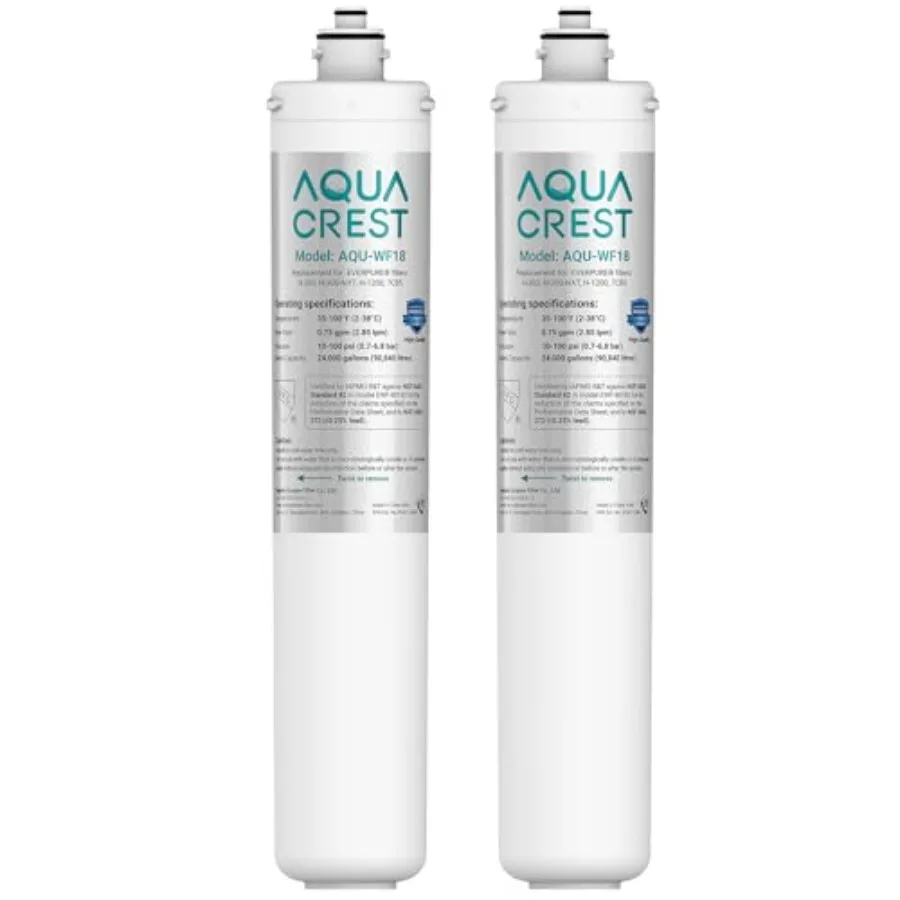 

Сменный картридж для фильтра воды под мойку AQUACREST H-300, совместимый с Everpure H-300, H-300-NXT, 7CB5, EV9270-71, EV9270-72, EV9618-11 E