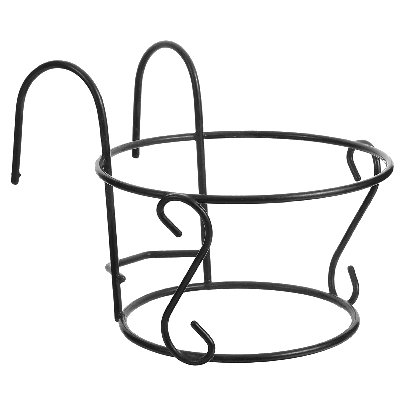 

Balcony Hanging Flower Rack Plant Holder Outdoor Wall Planter Pots Durable Eco Friendly Stable Flowerpot Stand