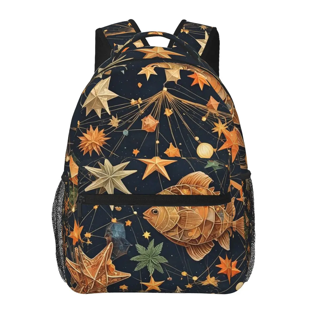 

Студенческий рюкзак Fish & Stars, школьная сумка, походный дорожный рюкзак для мальчиков и девочек, модная сумка для книг, сумки на плечо