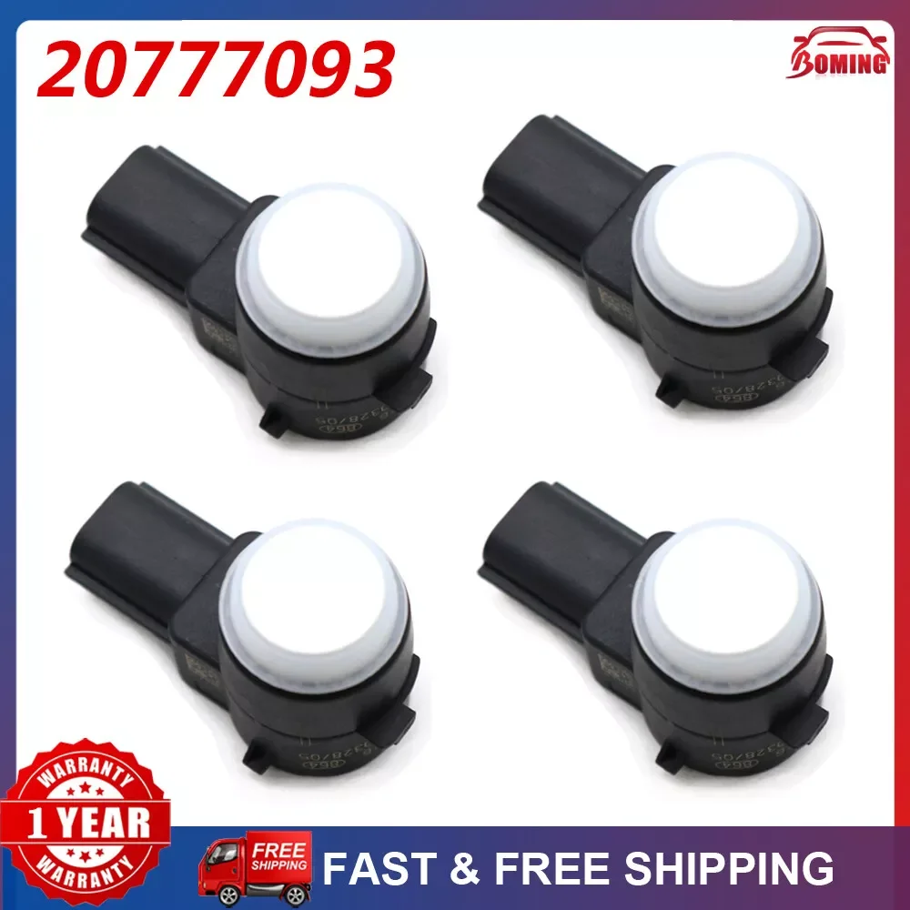 4pcs New Car PDC Parking Sensor 20777093 For Chevrolet Silverado 1500 Equinox Escalade Traverse GMC Yukon XL 1500 2500 23428268