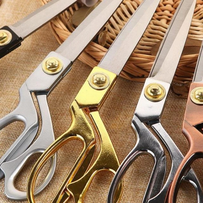 Professionelle Schneiderschere Vintage Nähschere Edelstahl Schneiderschere für Stoff Kleidung Handarbeit Schneidewerkzeug DIY-Werkzeug – Detail 7