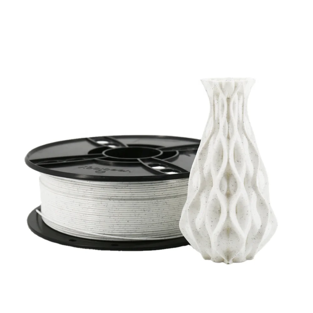 

veeology hot sell 1roll 1kg 3kg 1.75mm 2.85mm PLA Marble biodegradable 3d printer filament