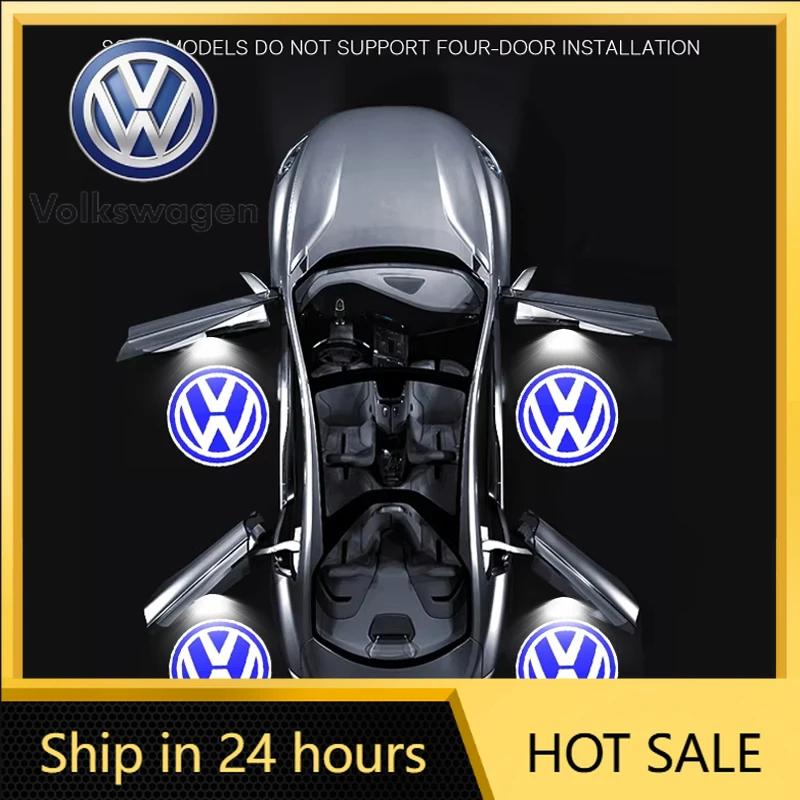 

Стайлинговые молдинги 2 для VW Passat B6 B7 B8 B9 Touareg Golf 5 6 7 Jetta GTI R MK6 MK7 Светодиодный проектор двери автомобиля Добро пожаловать Призрачная тень