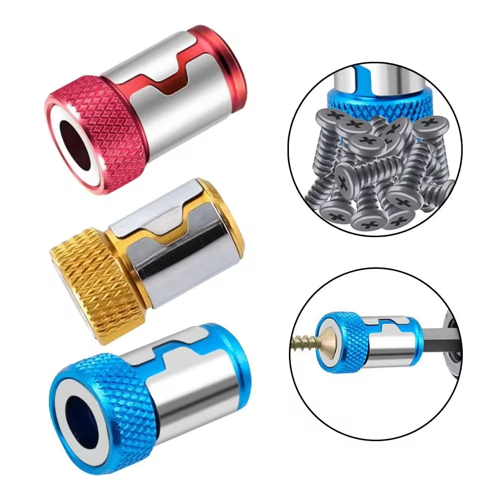 

Обновленный винт намагничивания Съемная головка отвертки Магнитное кольцо, Металлическая головка отвертки Магничивающая отвертка Магнитное кольцо