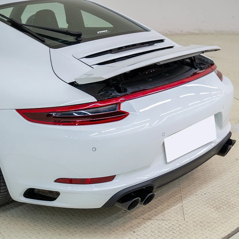 مجموعة المصد الخلفي لبورشه 911 991 2 OE Style مع ضوء خلفي LED موديلات 2012 2018