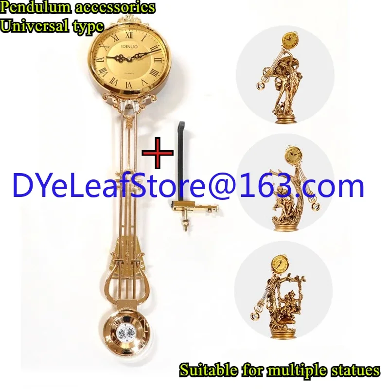 

Floor Pendulum Accessories European Living Room Pendulum Clock Stand Clock Movement Vertical Quartz Clock Parts