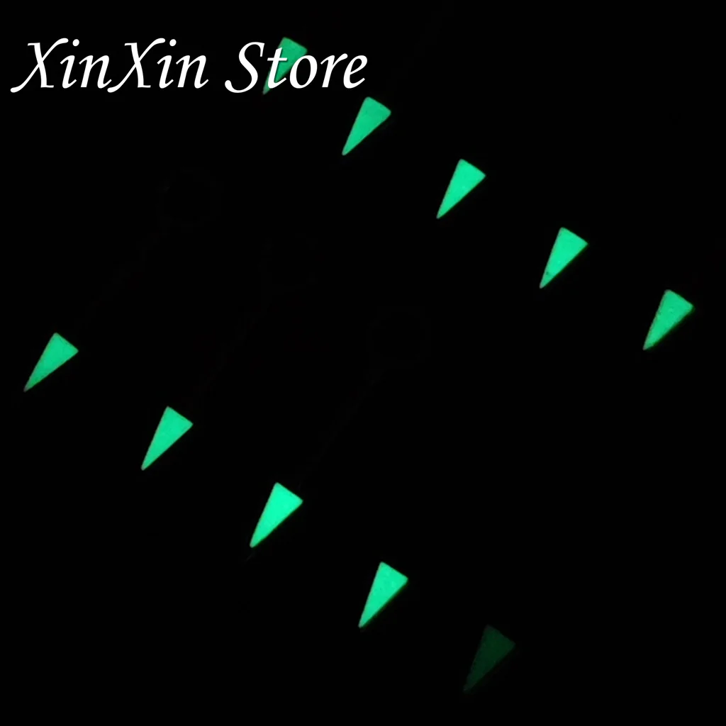 High Quality NH34 GS Watches Pointers GMT 12.5MM Hands C3 Green Luminous Watch Hands Suitable For NH34A 4R34 NH35 NH36 Movement image 4