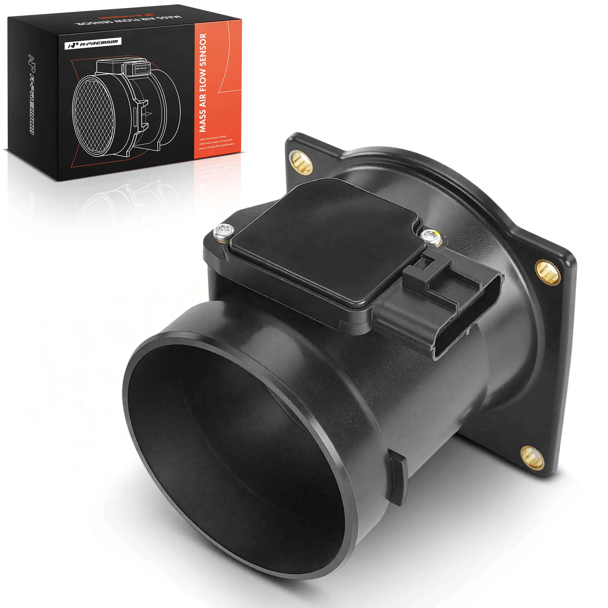 A-Premium Mass Air Flow Sensor (MAF) with Housing for Ford Expedition 2003-2004 Lincoln Navigator 2003-2004