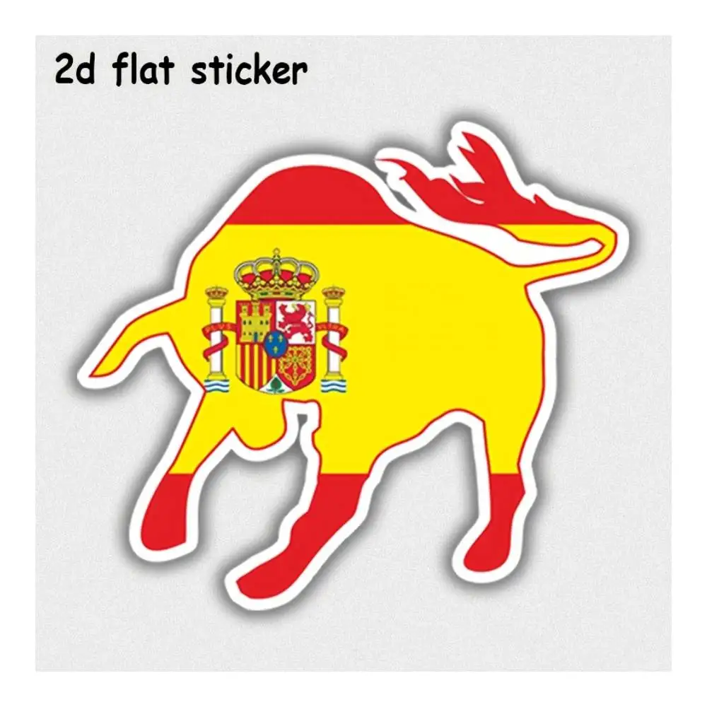 Spanish Bull Symbol Design Waterproof Decal For Laptops, Cars, Motorcycles, Water Bottles & Smooth Surfaces