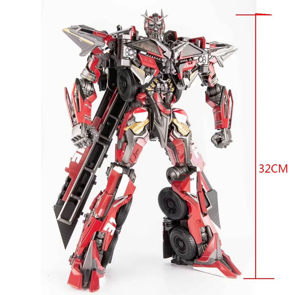 

Игрушки-трансформеры Sentinel Prime SS61, OV01 P1S, пожарный двигатель, грузовик, модель из сплава, экшн-фигурка, робот-трансформер, авторобот, платформа