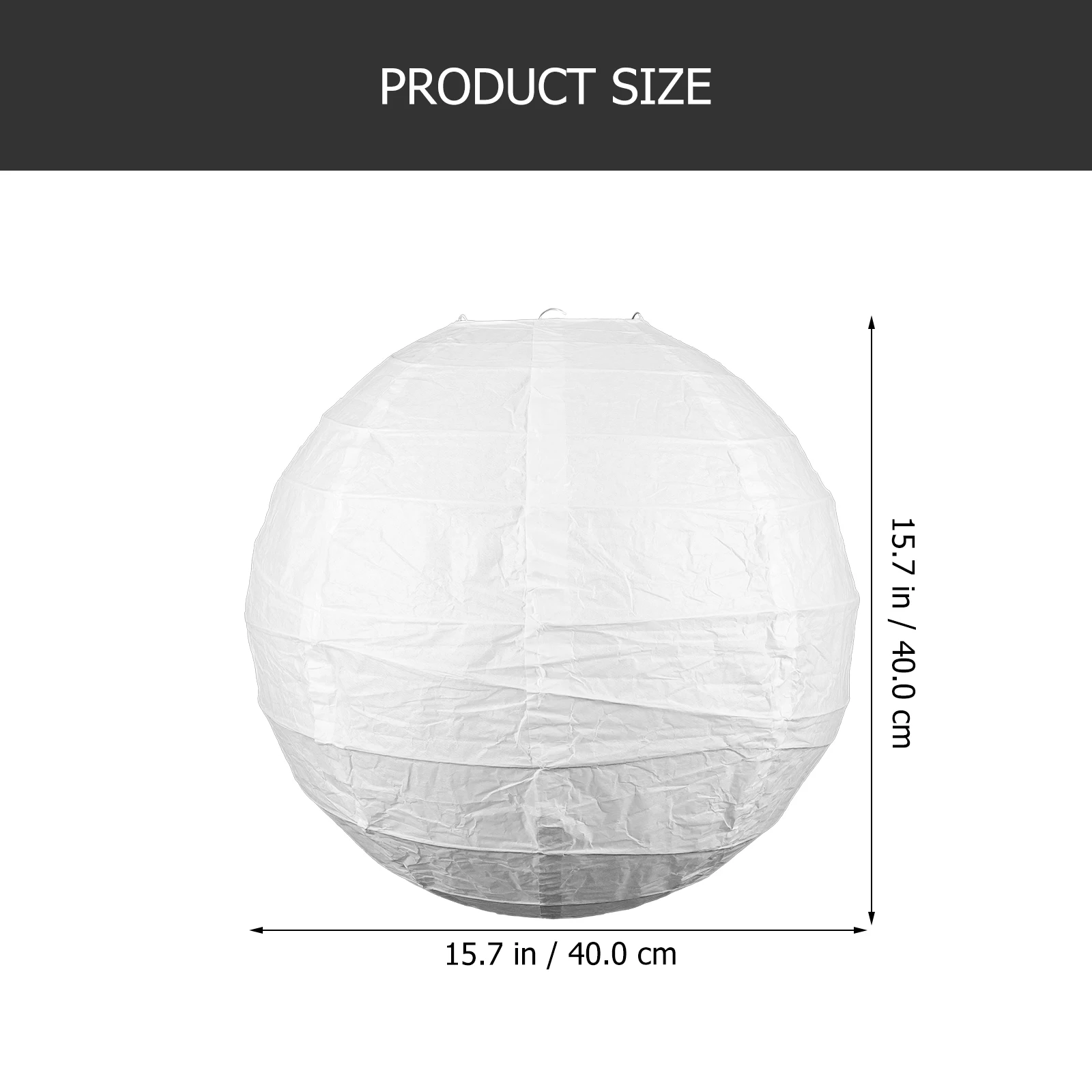 

2Pcs Lampshade Chandelier Shade Replacement Paper Iron Round Hanging Lamp Cover Ceiling Lampshade Large Standard
