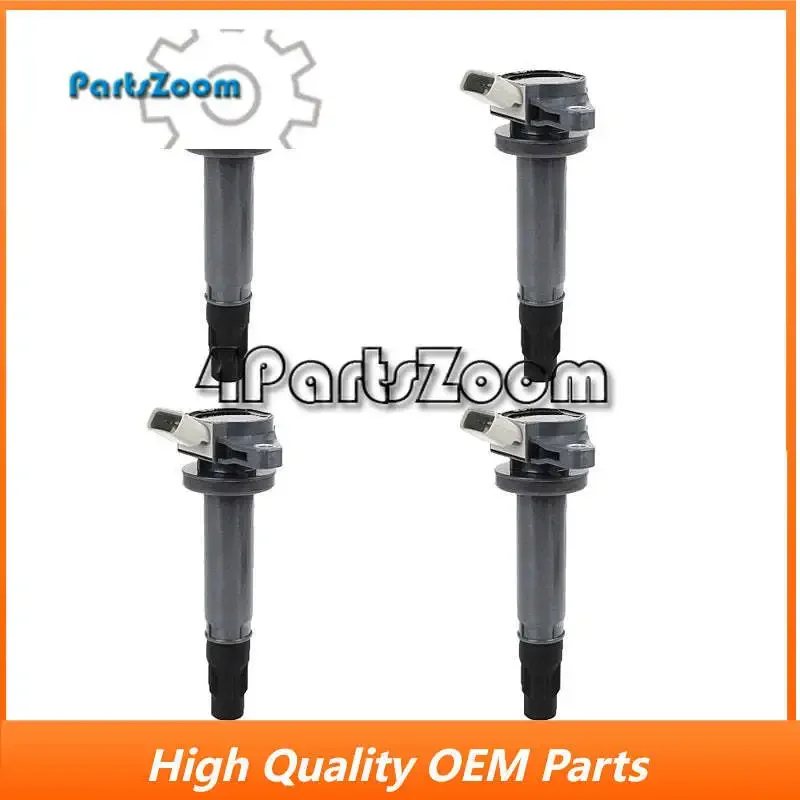 4PCS Ignition Coil Fit For DAIHATSU COPEN MATERIA SIRION TERIOS TOYOTA PASSO SETTE RUSH bB II 2000-12 19070B1020