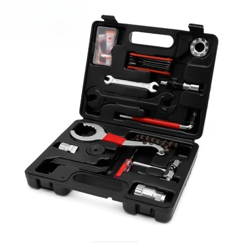 

Bicycle Multi-Function Repair Tool Set Flywheel Bottom Bracket Chain Wrench Disassembly Kit