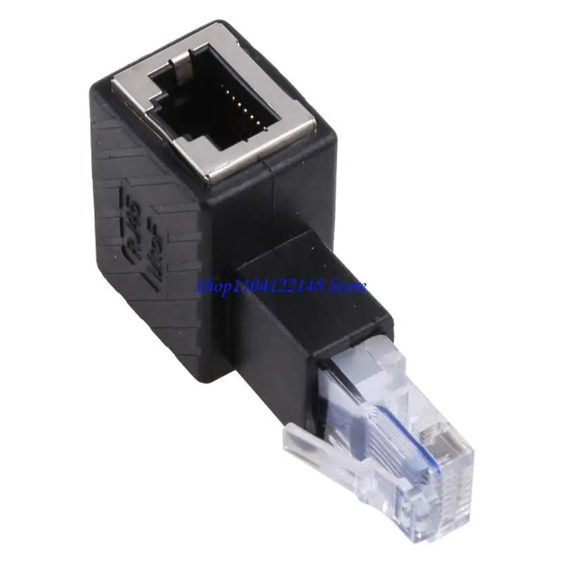 P9FA 90 Degree Ethernet LAN RJ45 Male to Female Right/ Left / Up /Down/