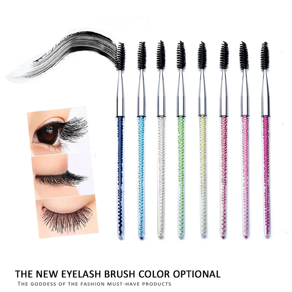 Ensemble de 3 brosses à cils pour maquillage, finition de haute qualité, légères, faciles à tenir, parfaites pour les débutants et les professionnels