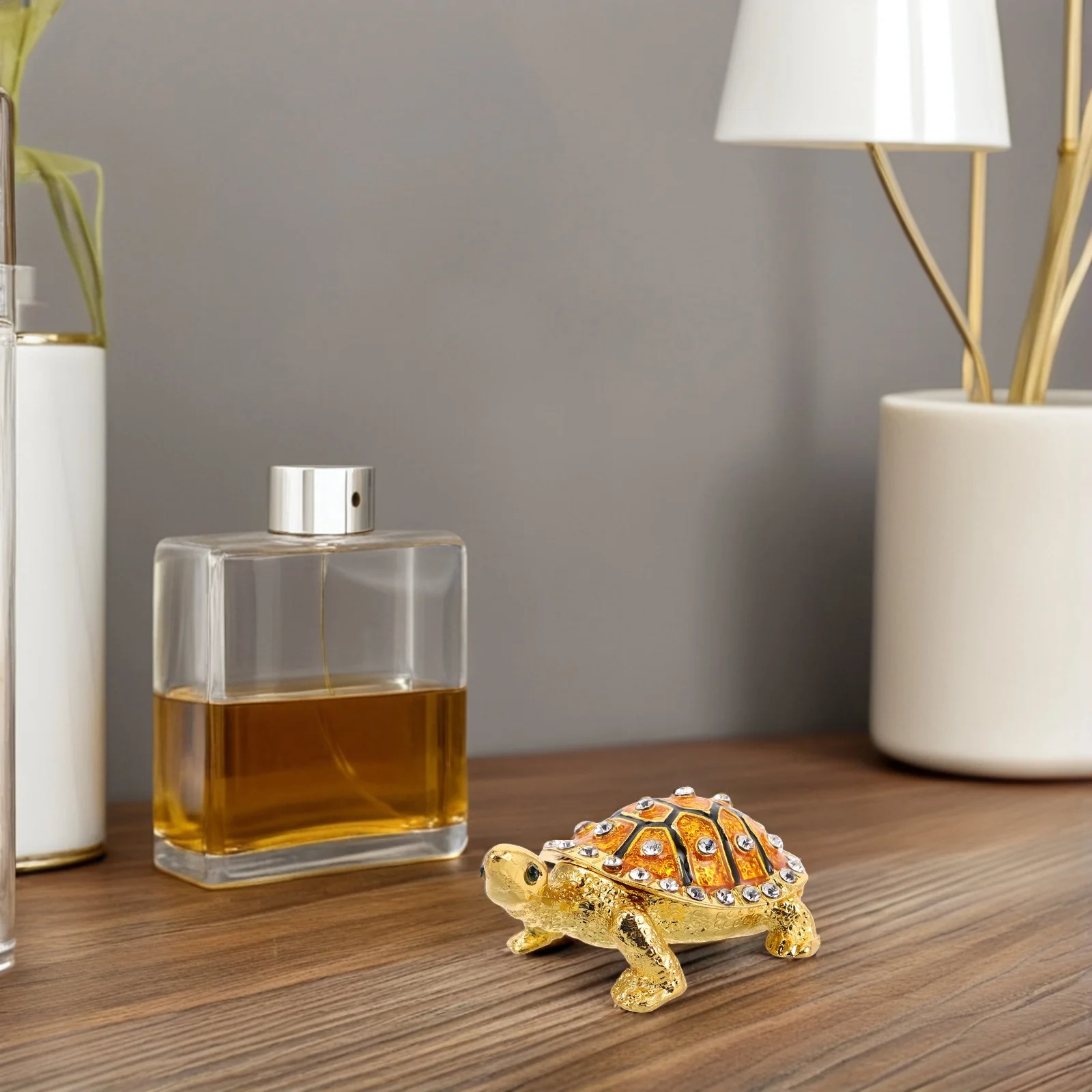 

Ретро-шкатулка для украшений в виде черепахи, тонкая работа, металлическая шкатулка для бусин, цепочек, памятных вещей, декоративная коробка для хранения в спальне