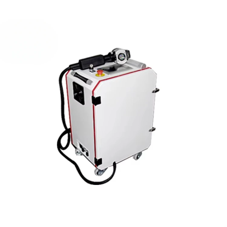 100W/200W Pulse Laser Cleaning Machine for Removing Paint Oil Metal Wood Quality Electrical Parts Cleaning Equipment