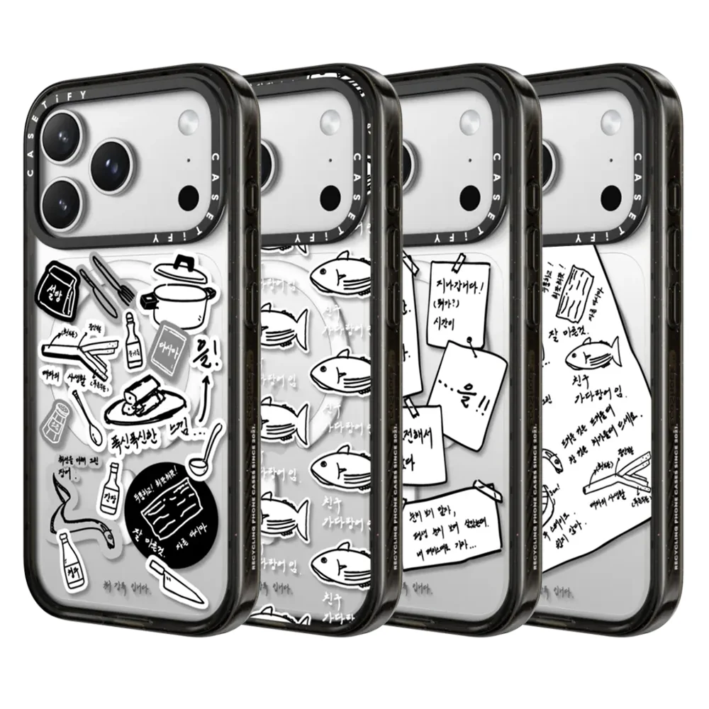 

CASETiFY South Korea Chef's Diary Series Magnetic Drop-proof Case for iPhone 13 14 15 16 17 Pro Max Air Plus Protect Cover